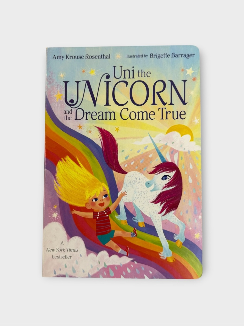 Amy Krouse Rosenthal Uni the Unicorn And The Dream Come True Board Book (2019)